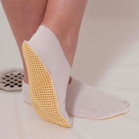 Posey Fall Management Non Slip Large Socks :: slipper socks for men