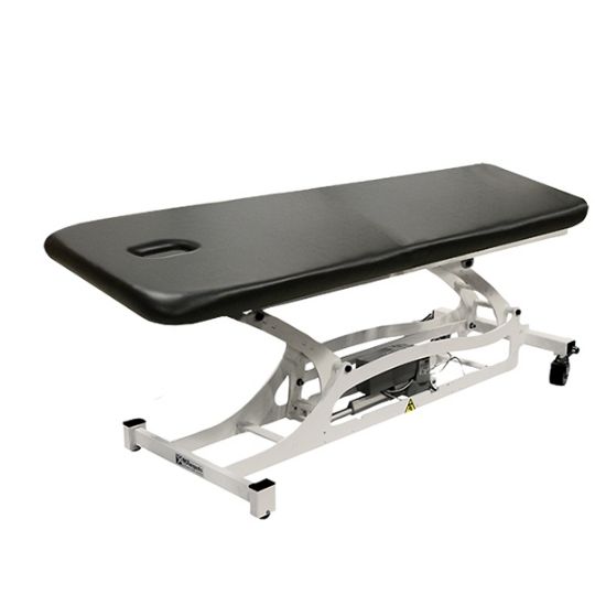 Bariatric Electric Treatment Table with Adjustable Height, Locking Casters, and 650 lbs. Weight Capacity by PHS Medical