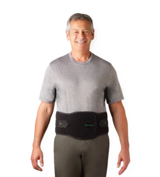 Adjustable Back Brace with Low Profile for Spine Comfort by United Ortho