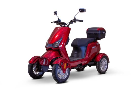 Four Wheel Mobility Scooter and 400 Pounds Capacity - EW-75 by EWheels