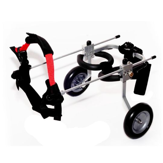 Rear Support Wheelchair for Dogs Size Shown Extra Extra Small