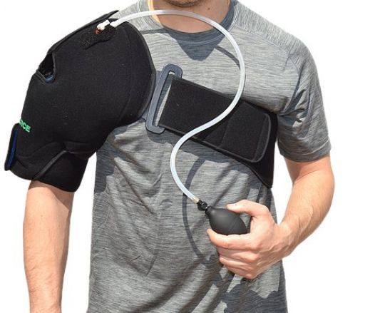 Corflex Cryo Pneumatic Shoulder Support – The Therapy Connection