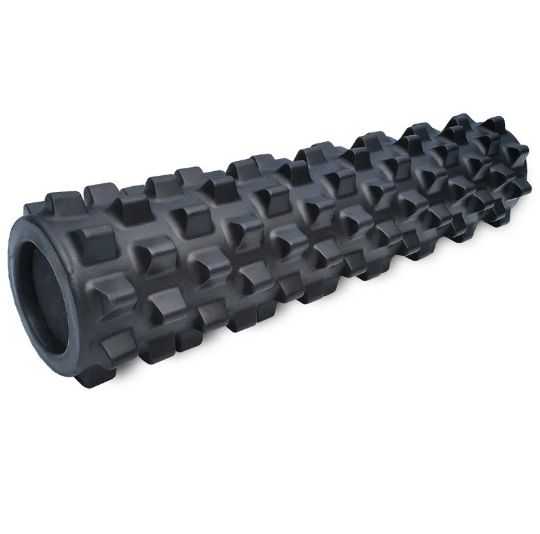 Foam Roller with Extra Firm Textured Surface and 22 Inches in Length - Xtra by Rumble Roller