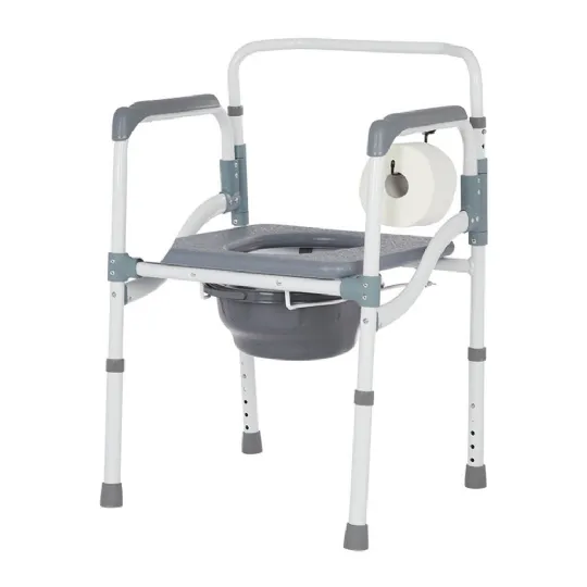 Elongated Bedside Commode by Rhythm Healthcare