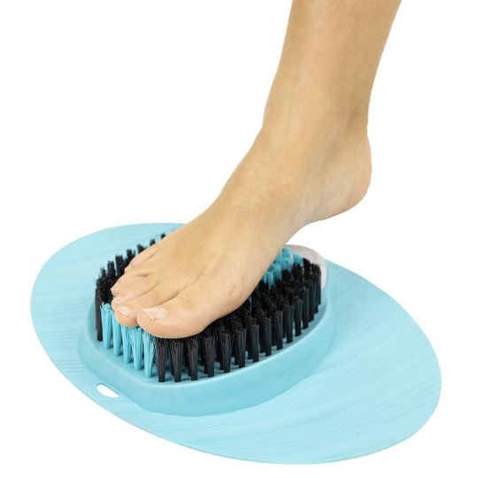 Foot Scrubber with Pumice Stone for Cleaning and Exfoliating Feet from Vive Health