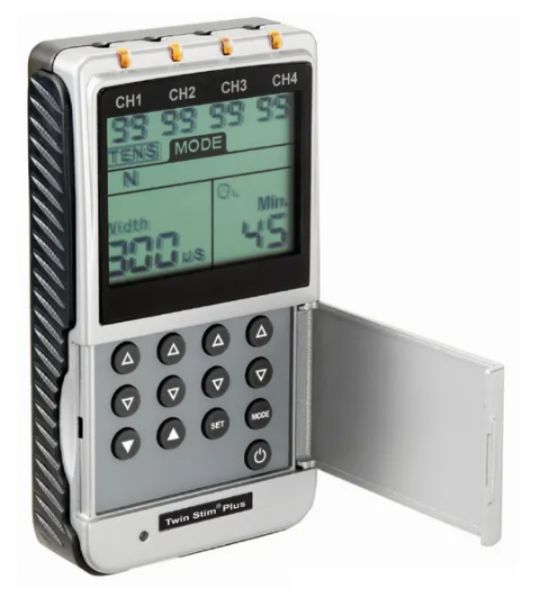 TENS-EMS electrostimulation unit 4-channel R-C101C / digital with 50  programs-Healthcare