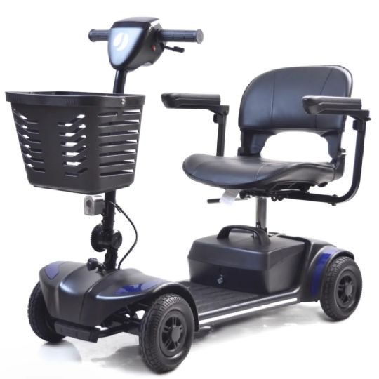 4 Wheel Mobility Scooter with 300 Pounds Weight Capacity and Variable Speed Settings