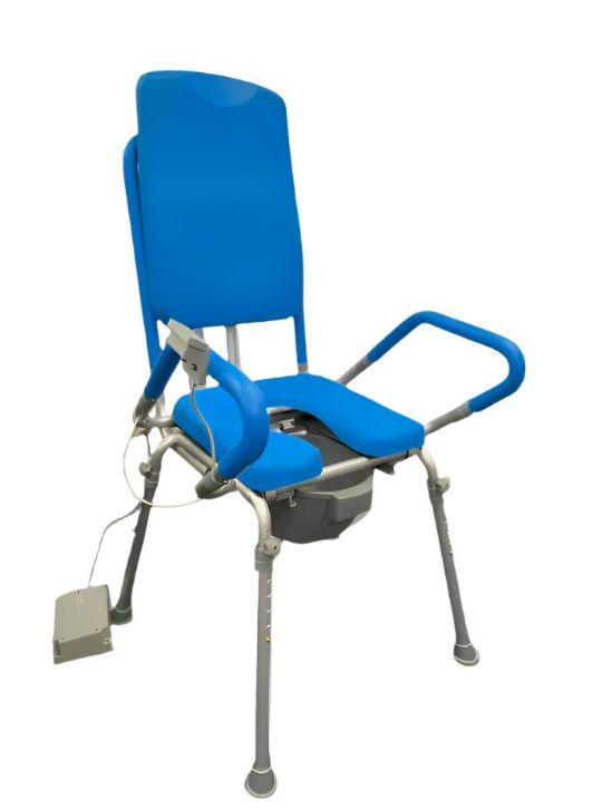 Powered Uplift Commode Chair for Toilet and Shower by Platinum Health - GentleBoost