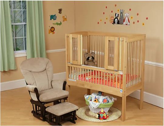 Gertie Accessible Crib for Parents with Physical Limitations or Special Needs