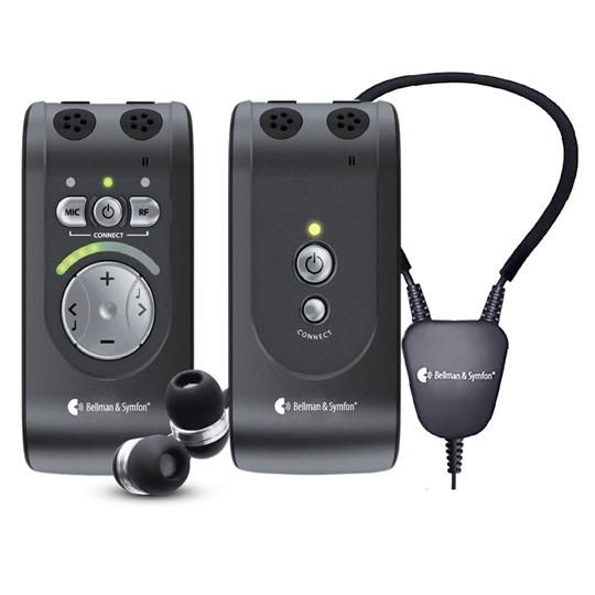 Domino Pro Digital Personal Listening System - Wireless and Includes Earbuds & Neckloop For Any User