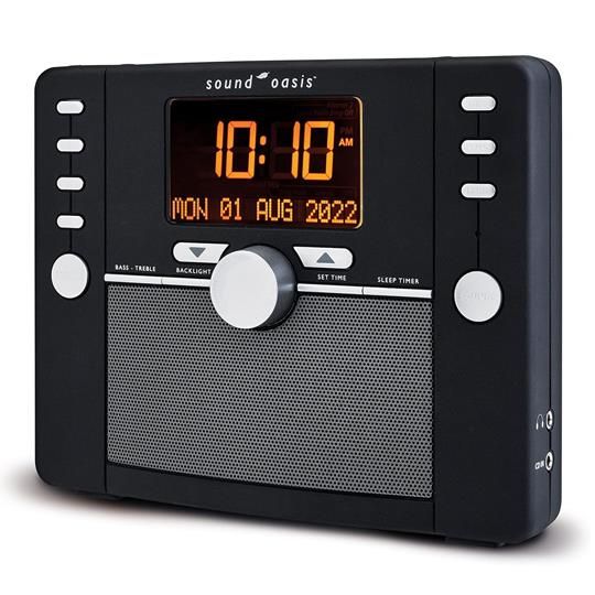 Ultimate Sound Therapy Clock with Bluetooth and Memory Buttons