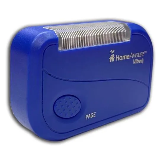 HomeAware Alert System Portable Vibrating Device for Enhanced Home Safety