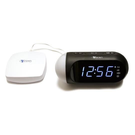 Vibrating Alarm Clock with Multi-Sensory Alerts | Krown VibeAlert 