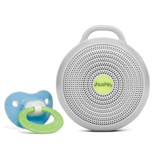 White Noise Sound Machine for Babies with Child Lock and Ambed LED Light - Yogasleep Hushh