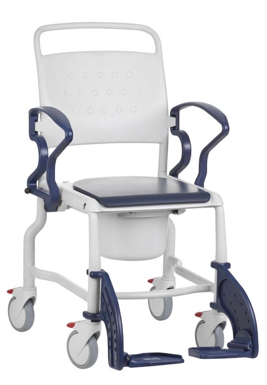 Rebotec Hamburg Wheeled Shower Commode Chair