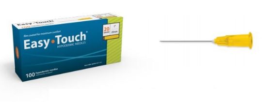 EasyTouch Hypodermic Needles Are Compatible with All Luer Lock and Slip Fit Syringe Barrels