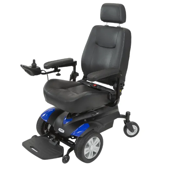 Power Wheelchair with 360 Degrees Joystick Controller - Model V by Vive Mobility