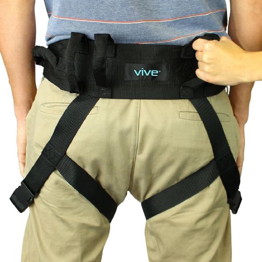 Transfer Belt with Leg Straps - Supports up to 500 lbs.