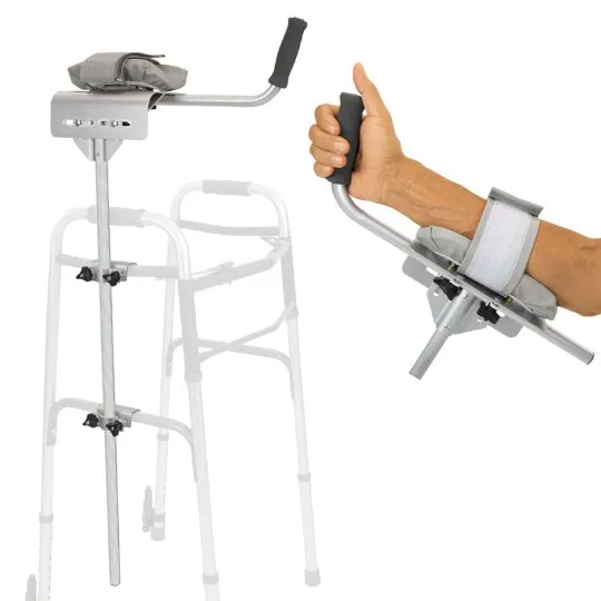 Adjustable Walker Forearm Support Platform by Vive Health