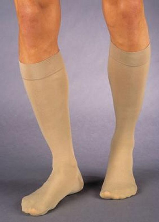 Relief Therapeutic Knee High Support Stockings, 30-40 mmHg