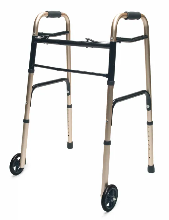 Lumex ColorSelect Adult Walker with Wheels