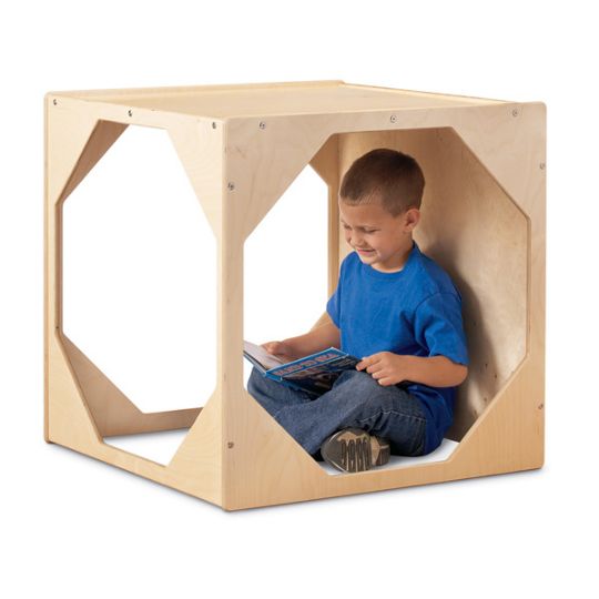 Jonti-Craft Reading Hideaway and Reflecting Cubes