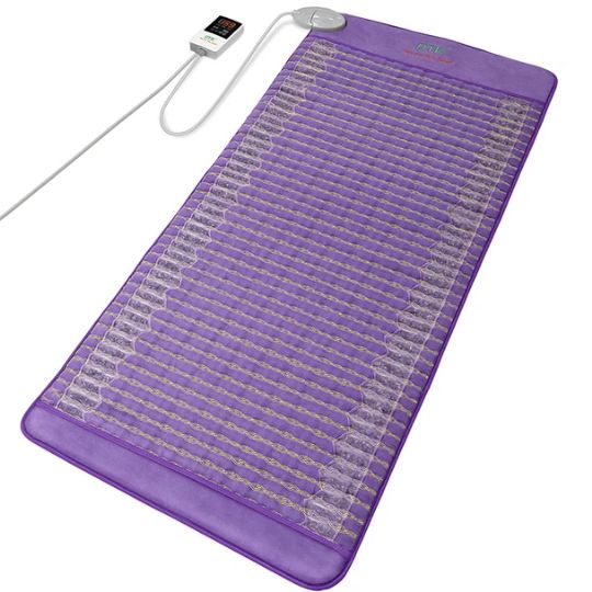 Far Infrared Heating Pad with Large Amethyst - Full Body Relief with Advanced Heat Therapy by UTK