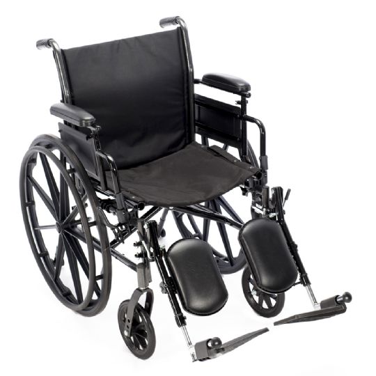 Lightweight Wheelchair with Adjustable Arms and Legrests | Chariot III