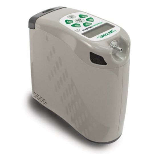 Live Active Five Portable At-Home Oxygen Concentrator Kit by Precision Medical