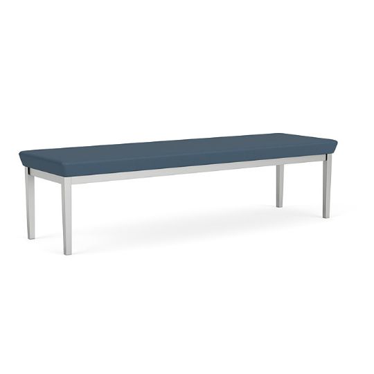Lesro Lenox Waiting Room Bench - 3 Seat with 650 lbs. Weight Capacity