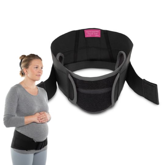 Maternity Support Belt for Pregnancy and Postpartum Pain Relief with Adjustable Targeted Compression