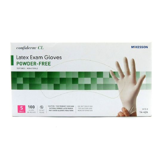 McKesson Exam Gloves | Textured Latex Gloves | Boxes of 100