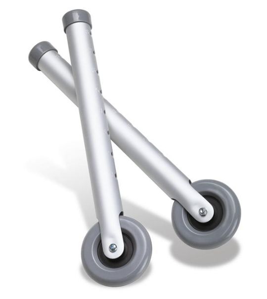 3-inch Fixed Walker Wheels for Guardian Pediatric Walkers by Medline