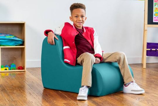 Foam Filled Chair for Classrooms and Offices, Sturdy and Vinyl Cover | Jaxx Midtown Chair
