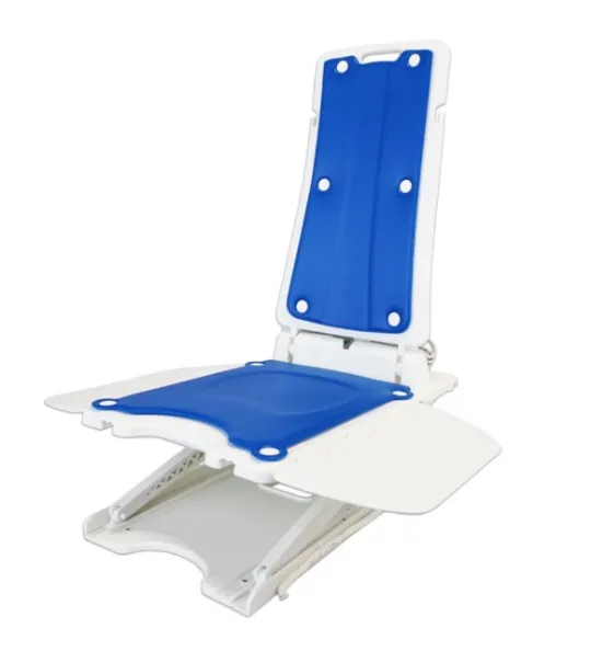 Reclining Bridge Bath Lift with Varying Heights Emergency Stop and 315 Pound Capacity