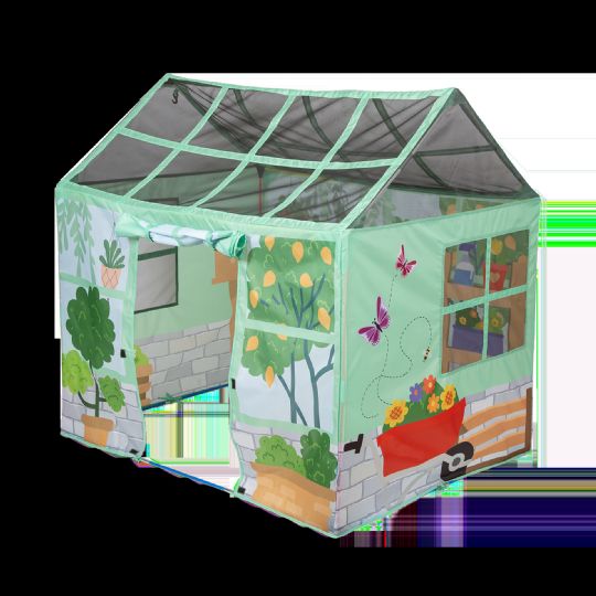 Sensory Tent with Green House Theme for Imaginative Play and Stimulation