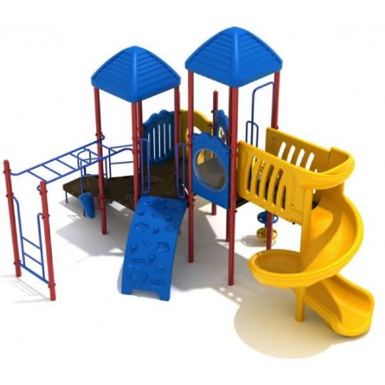 Cooper's Neck Large Playground System for Kids and Preteens with Fun Twist and Turns