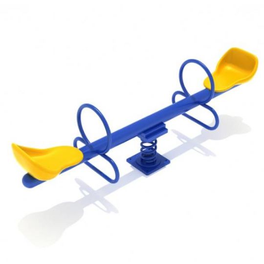 Playground Seesaw with Back Supports - RockWell Teeter Duo