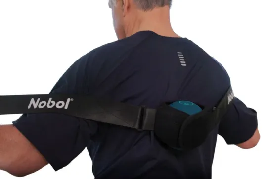Gentle Vibrating Massage Ball MyoSphere and Belt by Nobol