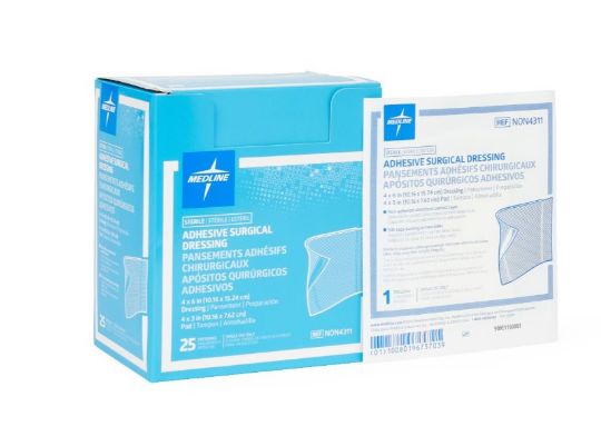 Adhesive Surgical Wound Dressings - 200 Units from Medline