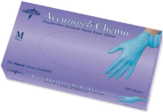 Medium - Accutouch Chemo Nitrile Exam Gloves by Medline