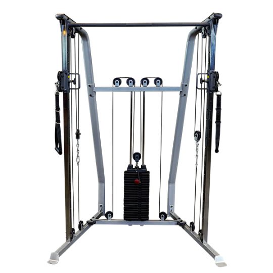 Functional Trainer for Home Gym & Upper Body Workouts, by Body-Solid, Powerline PFT50