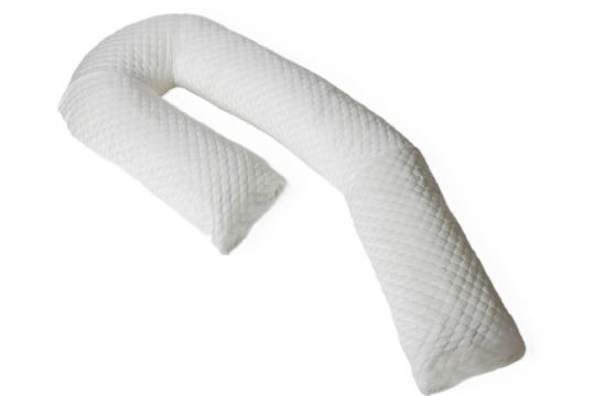 Therapeutic Body Pillow with Shredded Memory Foam Filling from MedCline