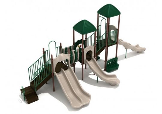 Interactive Play - Large Ladera Heights Commercial Playground for Kids and Preteens