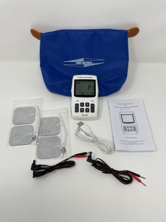 Ultima 5 Digital TENS unit complete with accessories and carry