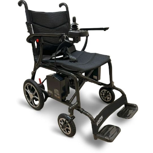 Power Wheelchair with Folding Carbon Fiber Frame 240 Pounds Weight Capacity