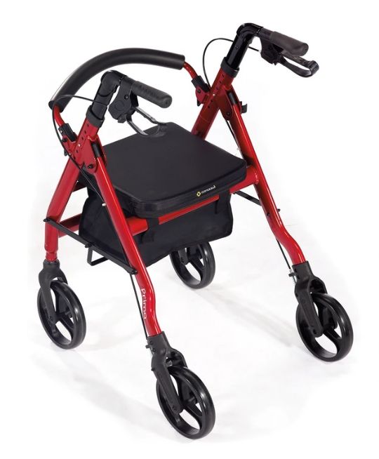 Rolling Walker with Seat and 400lb weight capacity - Comodita Prima