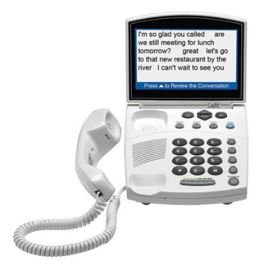 CapTel Captioned Telephones - 840i and 880i