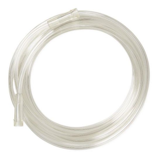 Clear Oxygen Tubing with Standard Connector by Medline