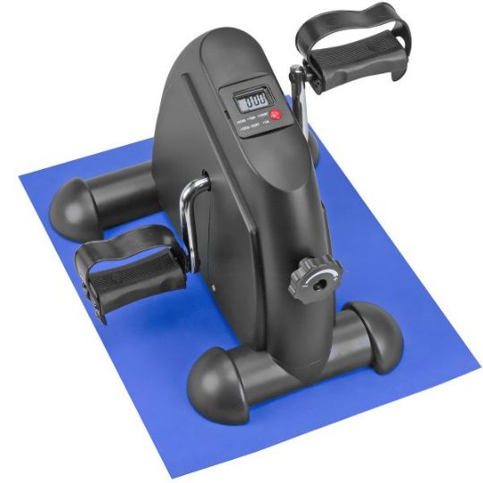 Stamina Mini Stepper with Monitor - Low Impact Black and Gray Stepper-  Great Design for at Home Workouts - Step Machines